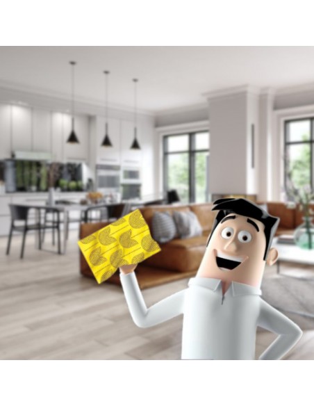 Dwustronne ściereczki z mikrofibry z perełkami Power Fiber Jan Niezbędny 2 szt. 5201314198284 6