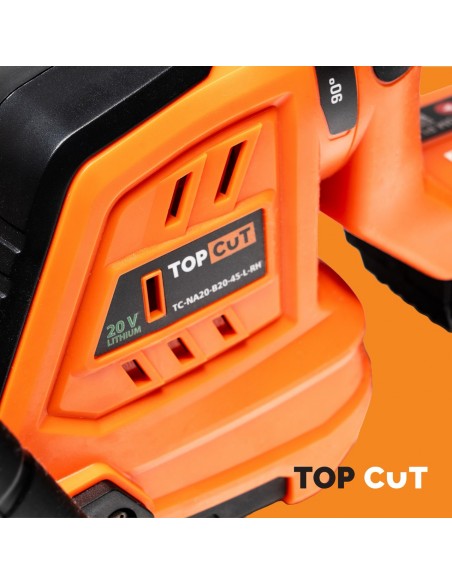 Akumulatorowe nożyce do żywopłotu 45 cm 20V TOP CUT TC-NA20-B20-45-L-RH 5905842525924 4