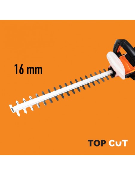 Akumulatorowe nożyce do żywopłotu 45 cm 20V TOP CUT TC-NA20-B20-45-L-RH 5905842525924 5