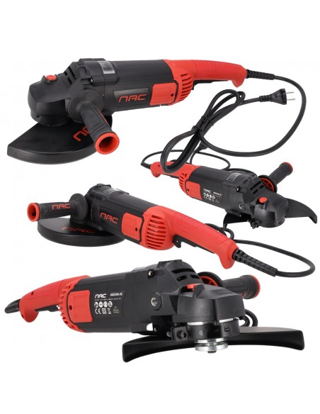 Szlifierka kątowa, kątówka NAC AGE300-JG 3000 W 5905842525795