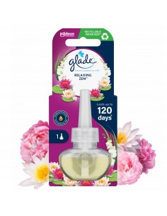 Wkład Relaxing Zen do odświeżacza GLADE Electric scented oil 20ml 5000204348507