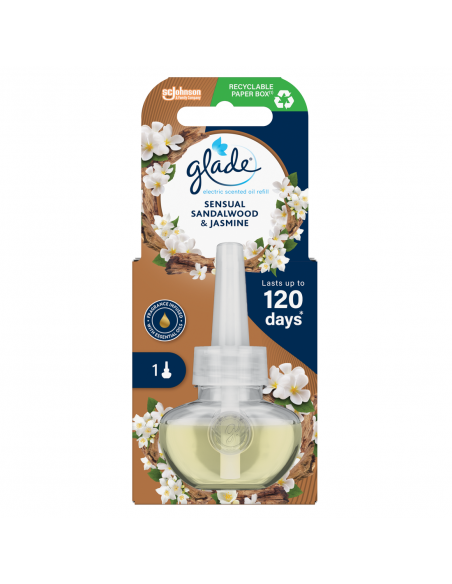 Aromatyczny zestaw wkładów do elektrycznego odświeżacza powietrza Glade Electric scented oil, 4 szt. mix 5000204116359 2
