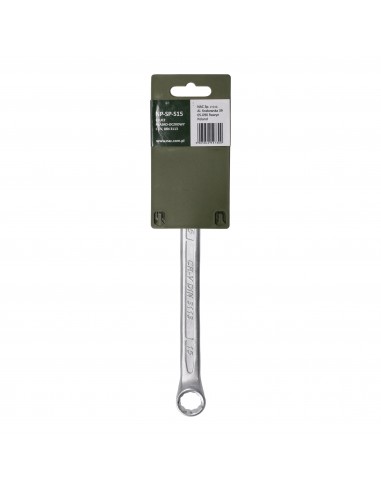 Klucz płasko-oczkowy ze stali chromowo-wanadowej 15 mm NAC NP-SP-S15 5905842527300 2