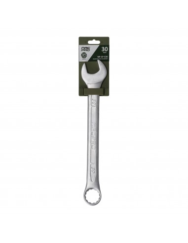 Klucz płasko-oczkowy ze stali chromowo-wanadowej 30 mm NAC NP-SP-S30 5905842527454
