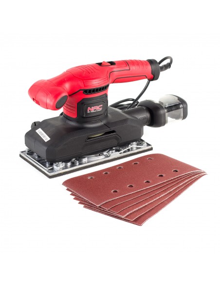 Szlifierka oscylacyjna z odsysaniem pyłu 380W NAC ES38A-115-230-GN 5905842513945