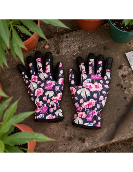 Wytrzymałe rękawiczki ogrodowe ze ściągaczem Meven rozm. M 5905842530829 11