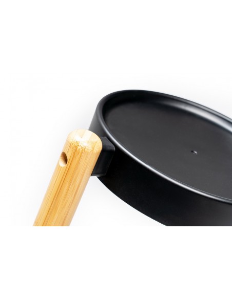 3-piętrowy kwietnik bambusowy czarny Meven 26 cm x 50 cm x 80 cm 5905842530911 7