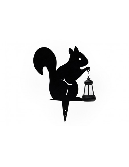 Ogrodowa lampa solarna LED wbijana WIEWIÓRKA Meven 35 cm 5905842530799 2