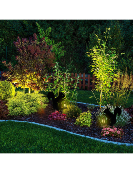 Ogrodowa lampa solarna LED wbijana WIEWIÓRKA Meven 35 cm 5905842530799 4