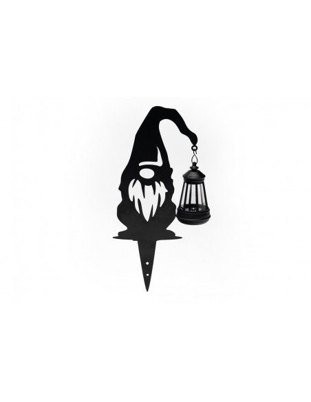 Ogrodowa lampa solarna LED wbijana GNOM Meven 35 cm 5905842530805 2