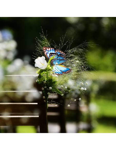 Dekoracyjne motyle świecące w ciemności do ogrodu kolorowe Meven 5 szt. 5905842530881 9
