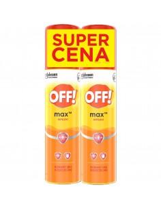Dwupak aerozolu przeciw kleszczom i komarom OFF! Max 2x 100ml 5000204370478
