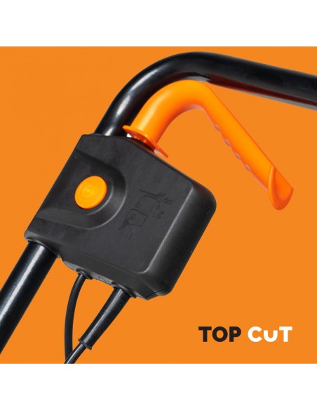 Mocny aerator-wertykulator elektryczny z koszem 30 L 1500 W 32 cm TOP CUT TC-AE1500-32 5905842525993 8