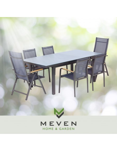 Wytrzymałe krzesła ogrodowe Kingston Meven 4 szt. 5905842515604 6