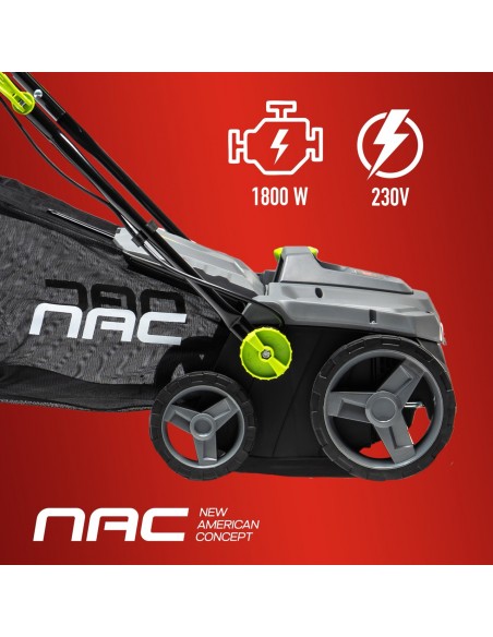 Elektryczny aerator-wertykulator NAC SCE180-38-W 1800W 38 cm 45L 5905842519794 4