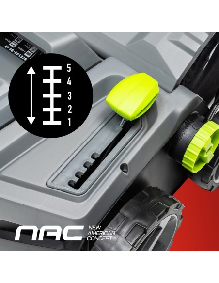 Elektryczny aerator-wertykulator NAC SCE180-38-W 1800W 38 cm 45L 5905842519794 15