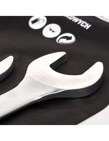 Zestaw kluczy płasko-oczkowych w etui 6 el. 34, 36, 38, 41, 46, 50 mm NAC-SP-06-BS 5905842526990 4