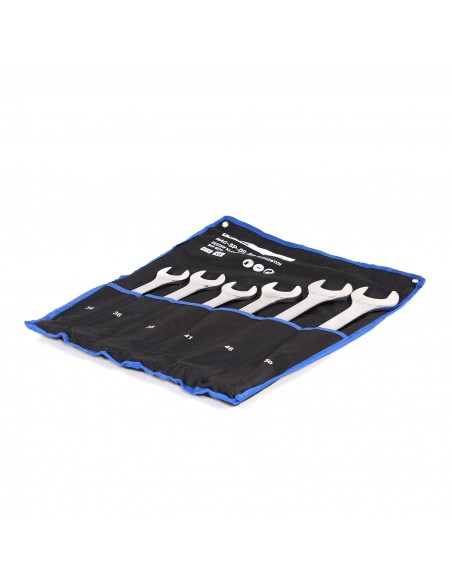 Zestaw kluczy płasko-oczkowych w etui 6 el. 34, 36, 38, 41, 46, 50 mm NAC-SP-06-BS 5905842526990 5