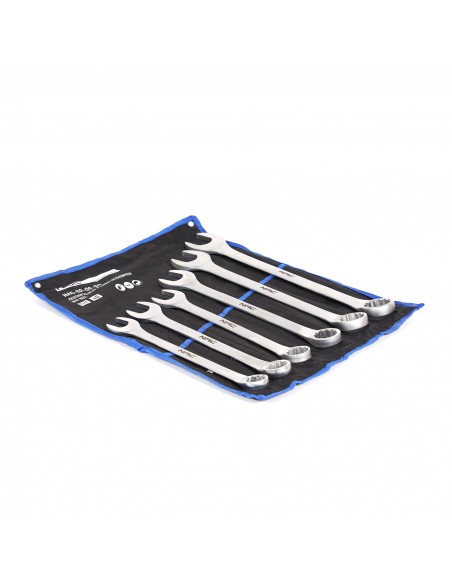 Zestaw kluczy płasko-oczkowych w etui 6 el. 34, 36, 38, 41, 46, 50 mm NAC-SP-06-BS 5905842526990 6
