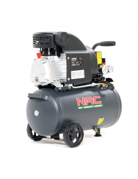 Kompresor olejowy NAC OL-L-24-1.1-IN 24 L 1100W 1,5HP - Sprężarki i kompresory Kompresor olejowy NAC OL-L-24-1.1-IN 24 L 1100W 1,5HP 5905842511804 7
