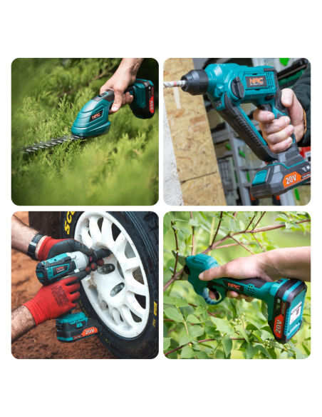 Akumulator litowo-jonowy do elektronarzędzi NAC B-20-LI-20V 20V 2.0 Ah 5902490740143 4