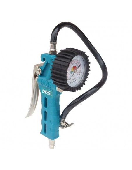 Pistolet do pompowania kół z manometrem NAC NAIR-GP-PROFI 10 bar - Sprężarki i kompresory Pistolet do pompowania kół z manometrem NAC NAIR-GP-PROFI 10 bar 5905842520059 2