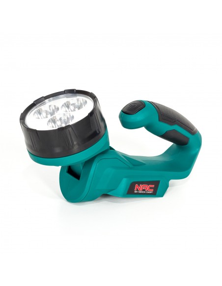 Latarka akumulatorowa z obrotową głowicą NAC CT-LI-20V 260 lumenów - Elektronarzędzia Latarka akumulatorowa z obrotową głowicą NAC CT-LI-20V 260 lumenów 5902490743588 4