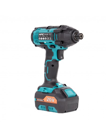 Zestaw akumulatorowa wkrętarka i zakrętak udarowy 2Ah 4Ah NAC CDB-ID-ST2-20V - Wiertarki i wkrętarki Zestaw akumulatorowa wkrętarka i zakrętak udarowy 2Ah 4Ah NAC CDB-ID-ST2-20V 5905842517622 8