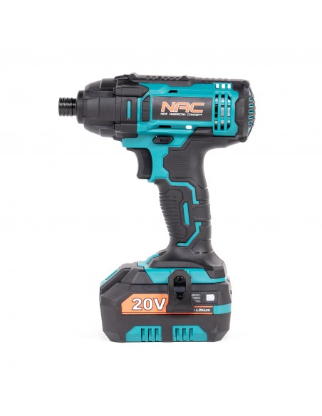 Zestaw akumulatorowa wkrętarka i zakrętak udarowy 2Ah 4Ah NAC CDB-ID-ST2-20V - Wiertarki i wkrętarki Zestaw akumulatorowa wkrętarka i zakrętak udarowy 2Ah 4Ah NAC CDB-ID-ST2-20V 5905842517622 9