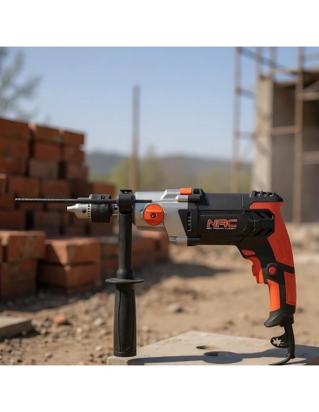 Dwubiegowa wiertarka udarowa NAC D-1200-2-GN 1200W 5905842517660 10