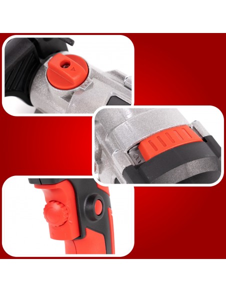 Dwubiegowa wiertarka udarowa NAC D-1200-2-GN 1200W 5905842517660 12