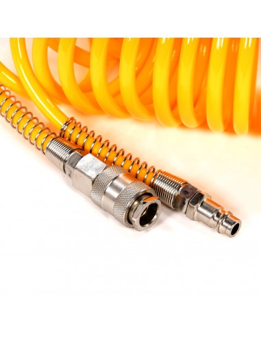 Wąż pneumatyczny spiralny do sprężonego powietrza PU 15M 5X8 MM 5905842520028 2