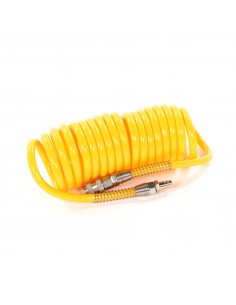 Wąż pneumatyczny spiralny do sprężonego powietrza PU 5M 8x12MM 5905842520035