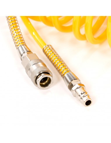Wąż pneumatyczny spiralny do sprężonego powietrza PU 5M 8x12MM 5905842520035 2