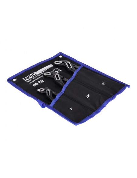 Zestaw szczypiec nastawnych do rur w etui NAC 7" 10" 12" - Zestawy kluczy Zestaw szczypiec nastawnych do rur w etui NAC 7" 10" 12" 5905842527003 3
