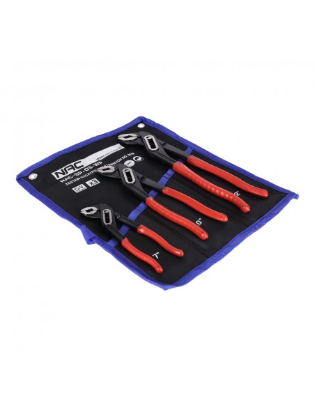 Zestaw szczypiec nastawnych do rur w etui NAC 7" 10" 12" - Zestawy kluczy Zestaw szczypiec nastawnych do rur w etui NAC 7" 10" 12" 5905842527003 5