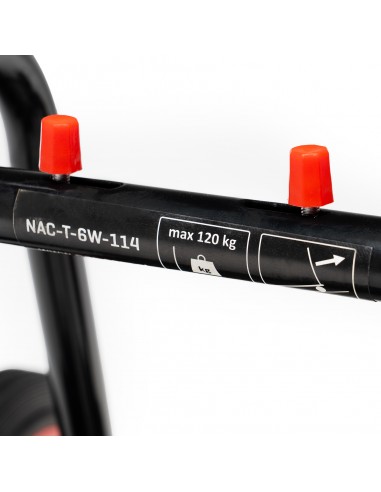 Wózek transportowy 6-kołowy 114 cm do 120 kg NAC-T-6W-114 5905842530775 7