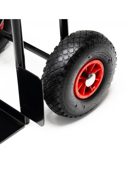 Podwyższany wózek transportowy dwukołowy 140 cm do 200 kg NAC-T-2W-140 5905842530768 5