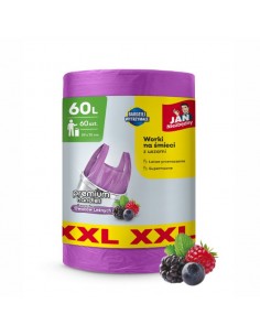 Zapachowe worki na śmieci z uszami 60 l Jan Niezbędny 60 szt. 5201314198208