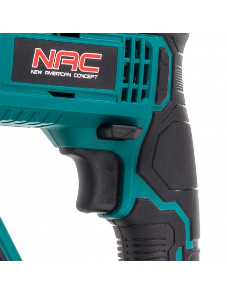 Akumulatorowy młot udarowo-obrotowy NAC HE-SDS-LI-20V 1,1 J 5902490740075 4