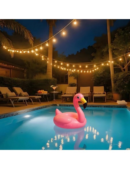 Girlanda ogrodowa świetlna o kolorze ciepłej bieli 10 m 20+2 żarówki Meven 5905842532328 7