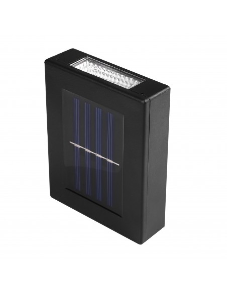 Ogrodowa lampa solarna ścienna z czujnikiem zmierzchu 4 LED 600 mAh Meven 5905842532212 2
