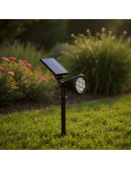 Reflektor solarny wbijany  z czujnikiem zmierzchu 7 LED 1200 mAh Meven 5905842532229 7