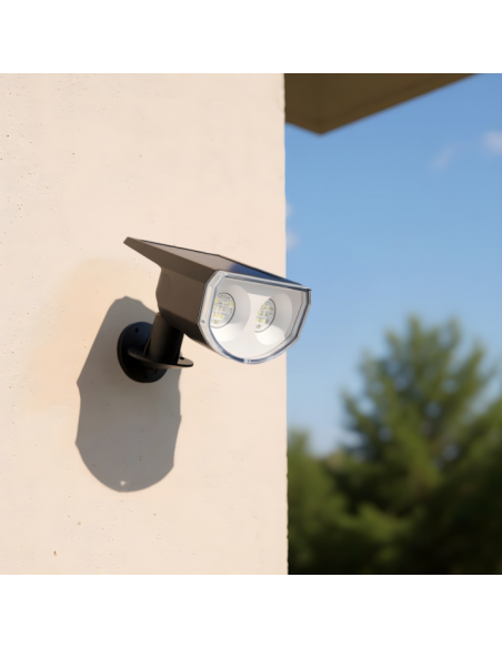 Lampa solarna, reflektor wielokolorowy z czujnikiem zmierzchu 38 LED RGB Meven 2 szt. 5905842532250 11