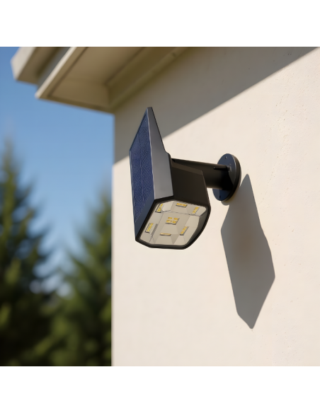 Lampa solarna, reflektor z czujnikiem zmierzchu 59 LED Meven 2 szt. 5905842532267 10