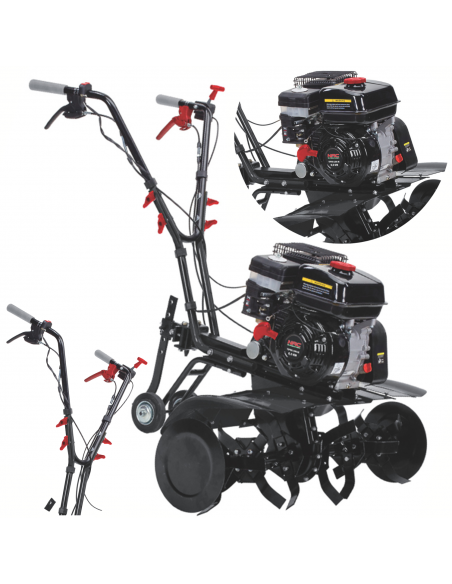 Glebogryzarka spalinowa, kultywator do ziemi 196 cm3 NAC TIP80-196-M 5902067851685