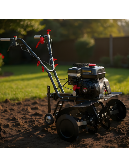 Glebogryzarka spalinowa, kultywator do ziemi 196 cm3 NAC TIP80-196-M 5902067851685 7