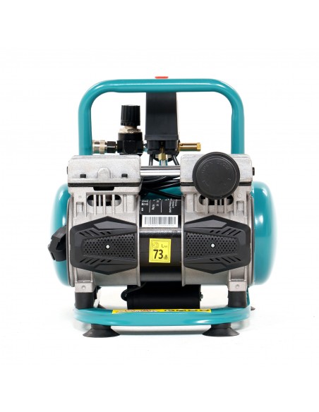 Kompresor bezolejowy ręczny 6 litrów, 600W, 0,8HP MA-OF-SLH-06L-0.8 5905842515659 4