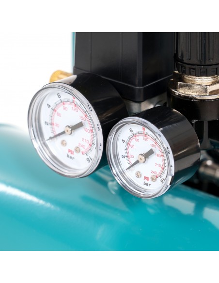 Kompresor bezolejowy ręczny 6 litrów, 600W, 0,8HP MA-OF-SLH-06L-0.8 5905842515659 6