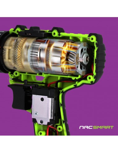 Zestaw NAC SMART: Robot koszący 22 cm + Wiertarko-wkrętarka akumulatorowa z udarem 5905842525719 3